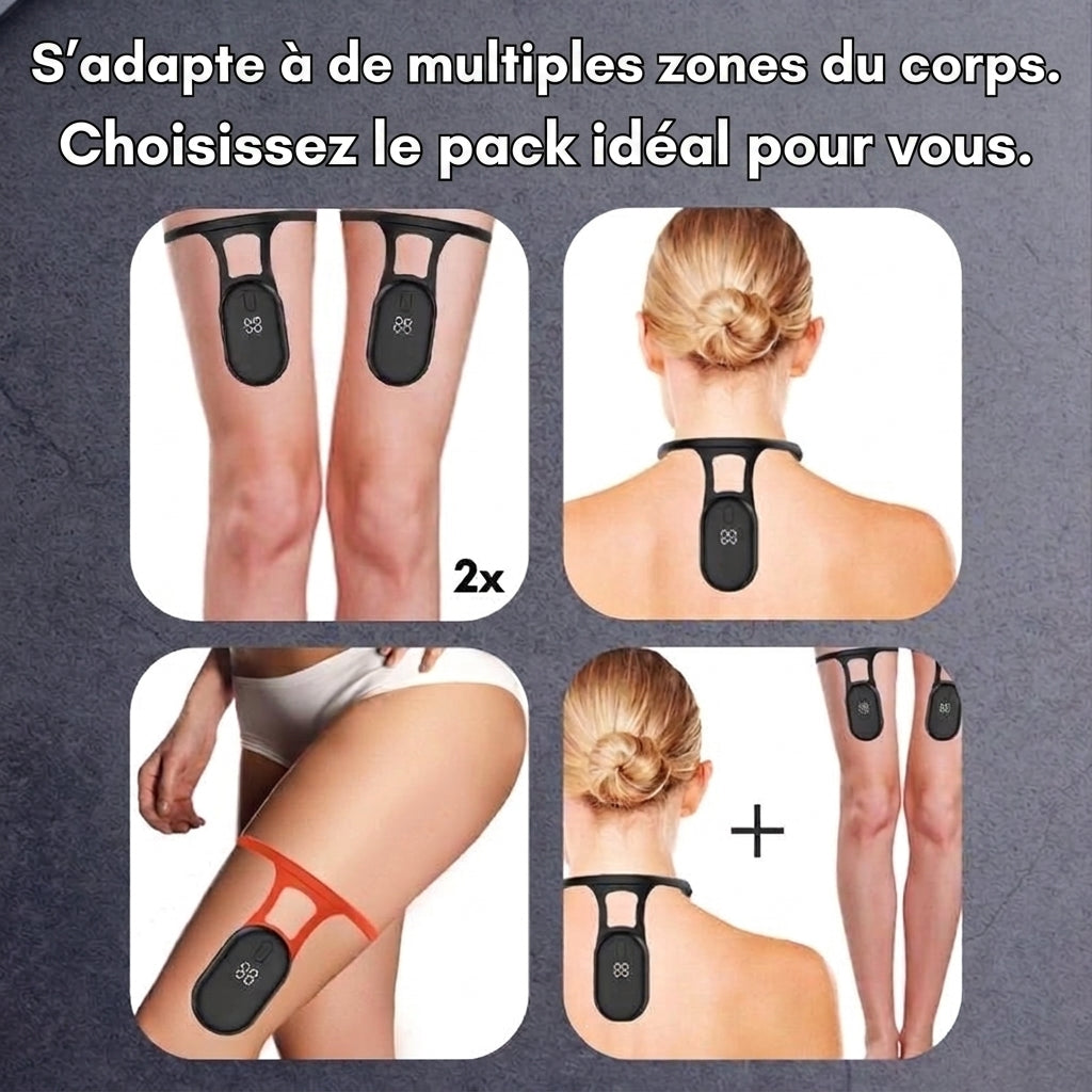 -50 % · OFFRE LIMITÉE · LymphRelief™ · Appareil de drainage lymphatique à ultrasons