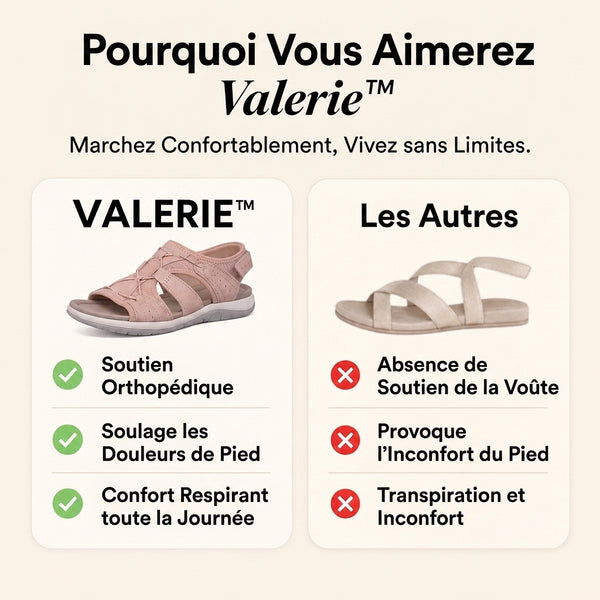 -60 % · OFFRE LIMITÉE · Valerie™ · Style et confort à la fois