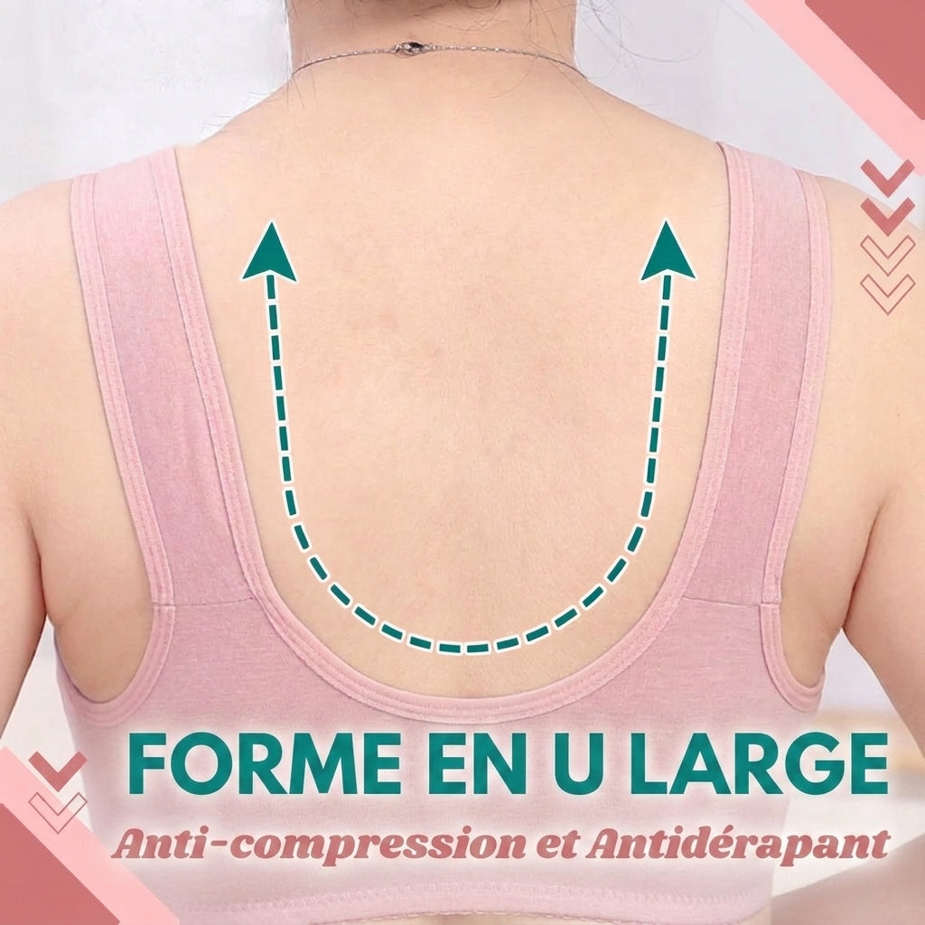 1+2 OFFERT · AUJOURD'HUI · ComfyBra™ · Soutien-gorge à fermeture avant