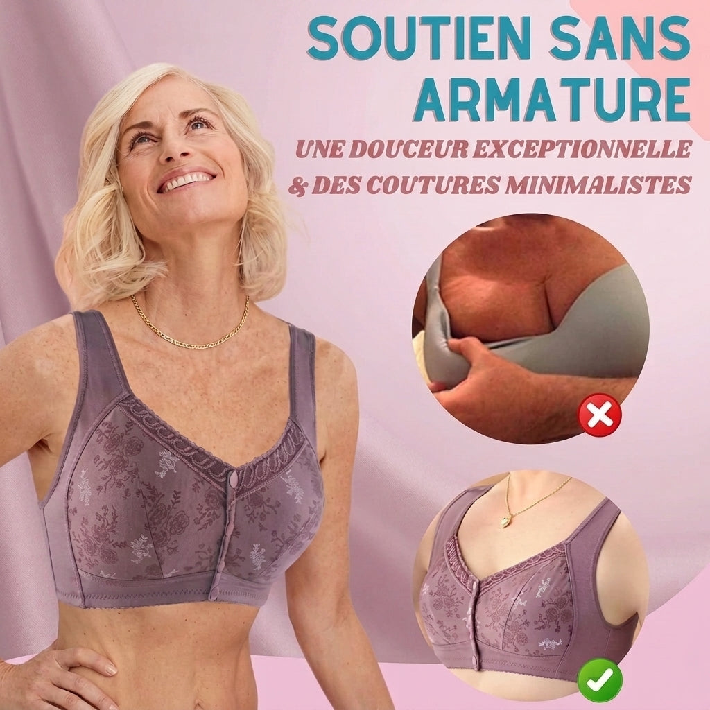 1+2 OFFERT · AUJOURD'HUI · ComfyBra™ · Soutien-gorge à fermeture avant