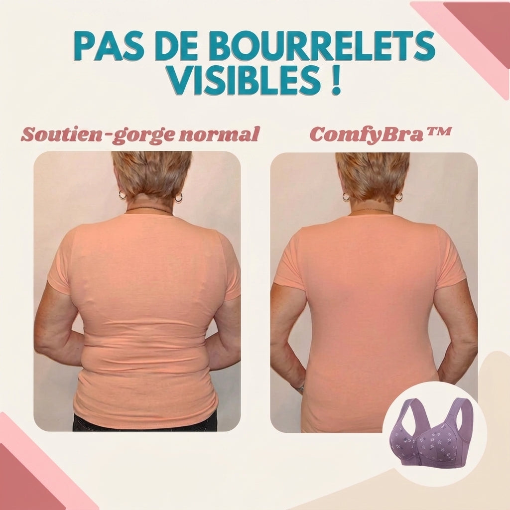 1+2 OFFERT · AUJOURD'HUI · ComfyBra™ · Soutien-gorge à fermeture avant