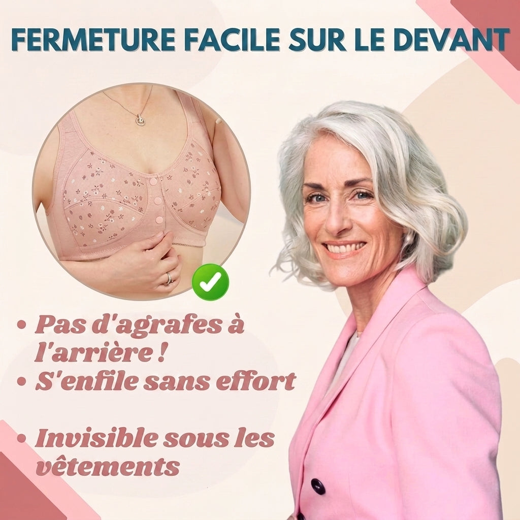 1+2 OFFERT · AUJOURD'HUI · ComfyBra™ · Soutien-gorge à fermeture avant