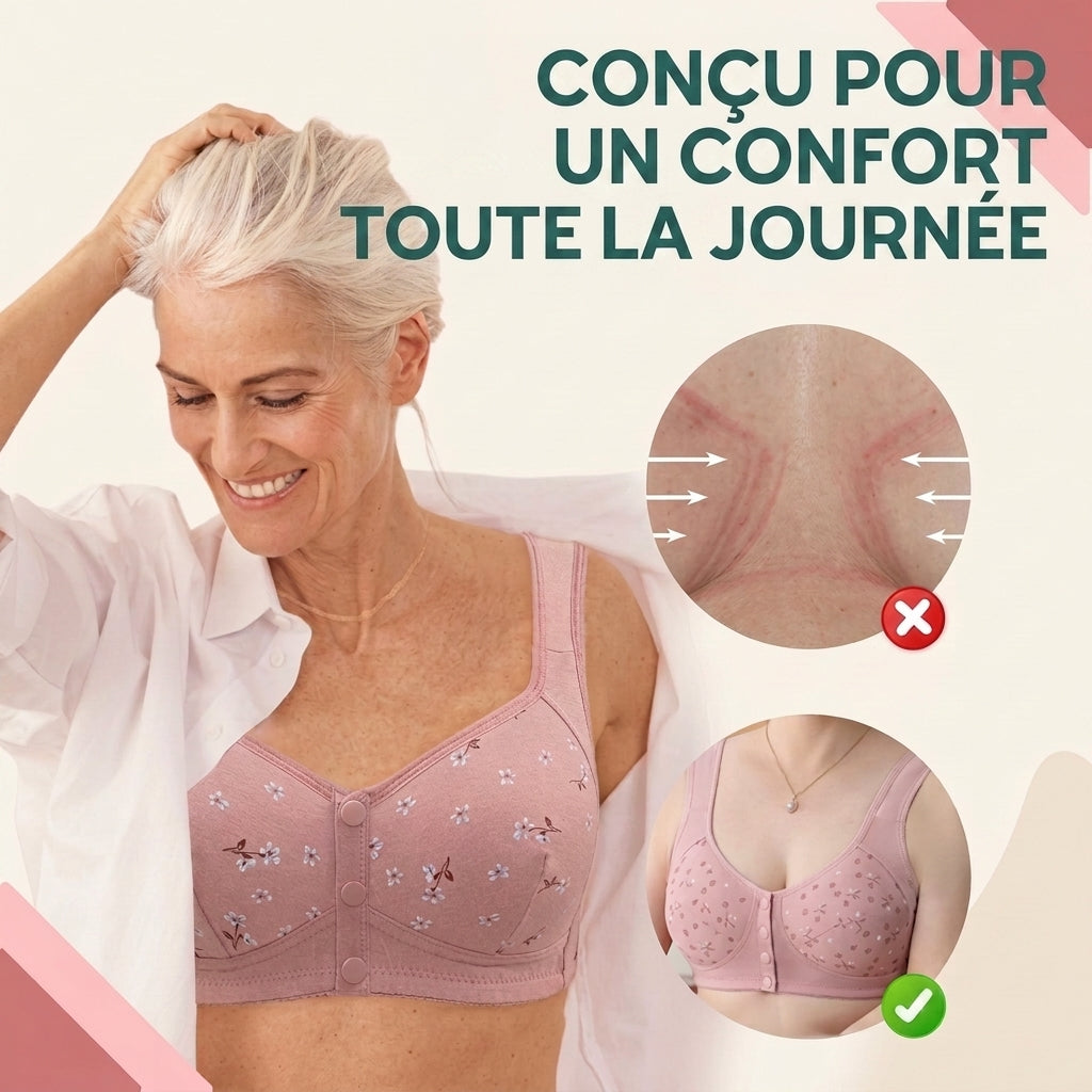 1+2 OFFERT · AUJOURD'HUI · ComfyBra™ · Soutien-gorge à fermeture avant