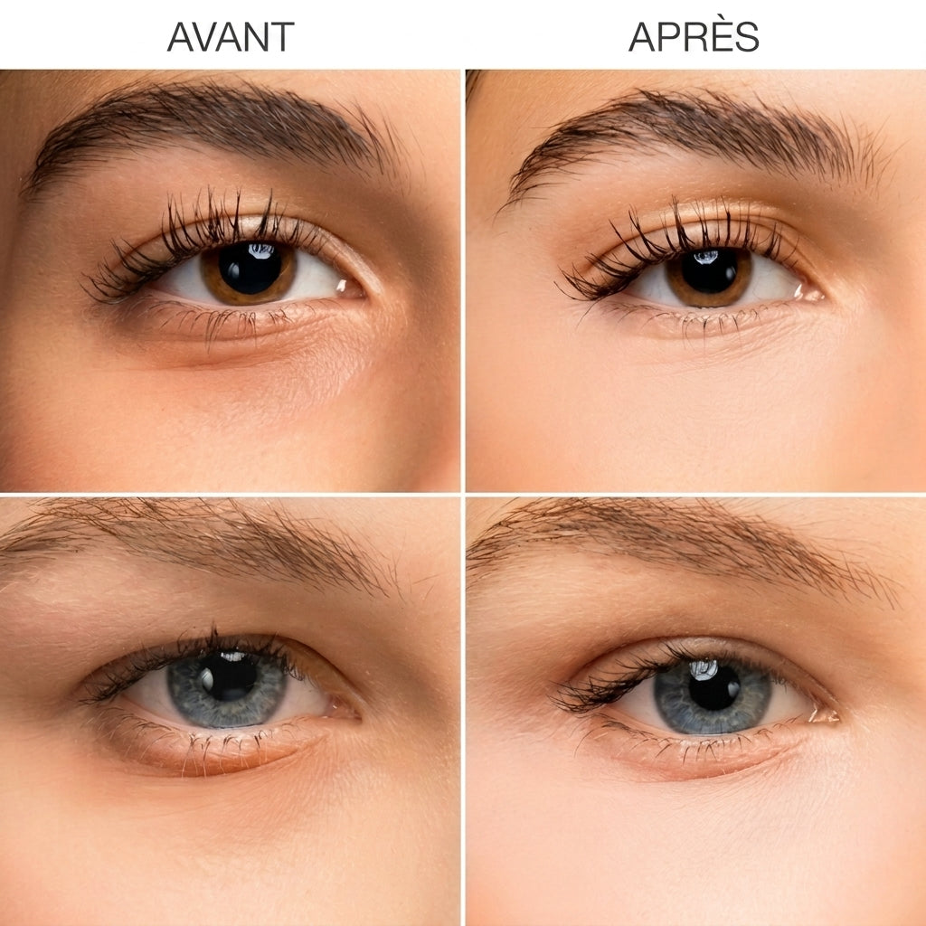1+1 OFFERT · AUJOURD'HUI · GlowGaze™ · Correcteur anti-cernes