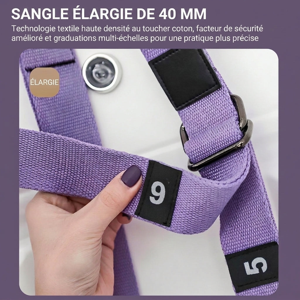 -50 % · OFFRE LIMITÉE · AeroStretch™ · Corde de yoga aérien