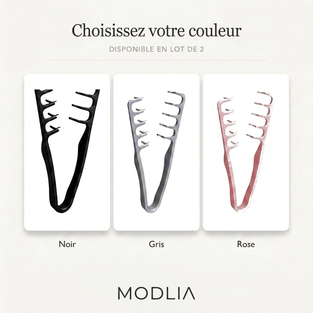 1+1 OFFERT · AUJOURD'HUI · VoluComb™ · Peigne coiffant