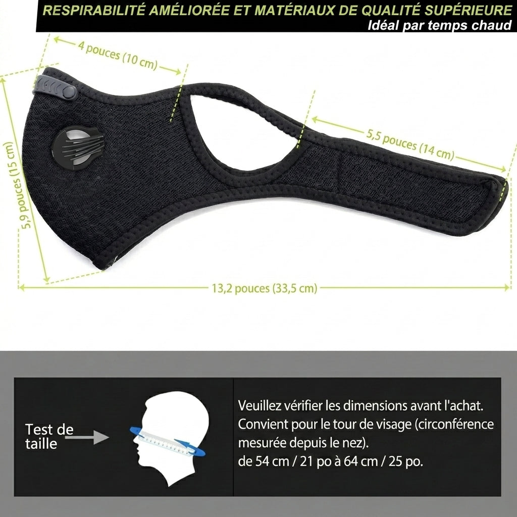 1+2 OFFERT · AUJOURD'HUI · AirShield™ · Masque Filtrant