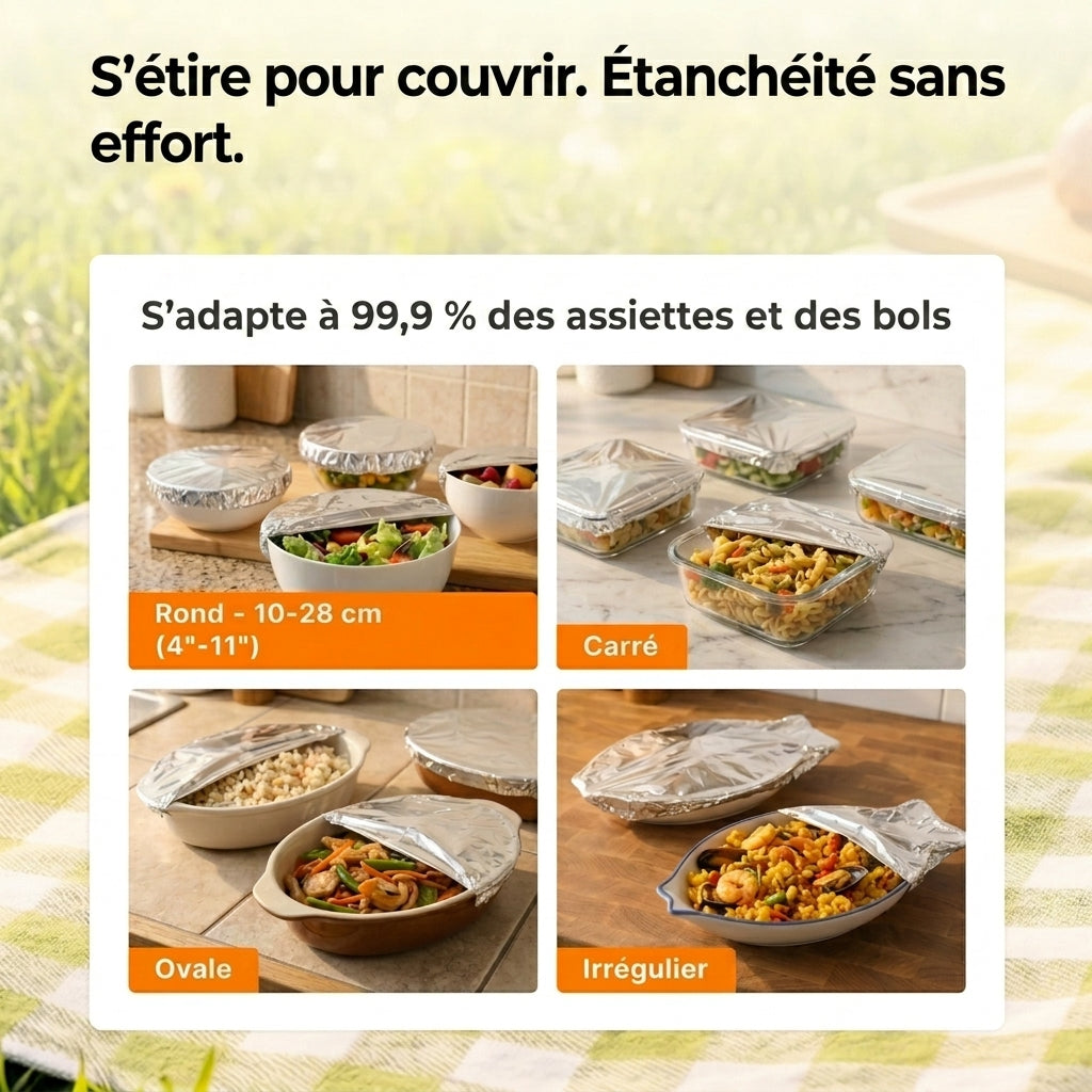 -50 % · OFFRE LIMITÉE · SealFresh™ · Couvre-plats
