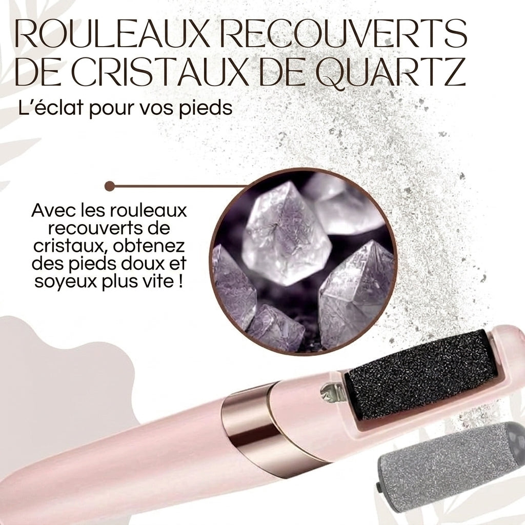 -50 % · OFFRE LIMITÉE · CallusMaster™ · Lime électrique pour les pieds