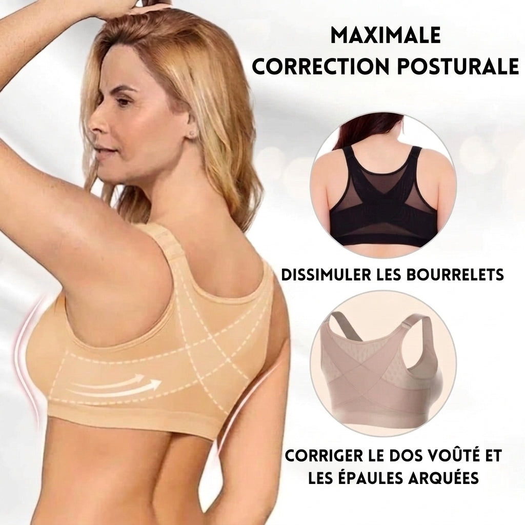 1+2 OFFERT · AUJOURD'HUI · PostureBra™ · Une meilleure posture, sans mal de dos !