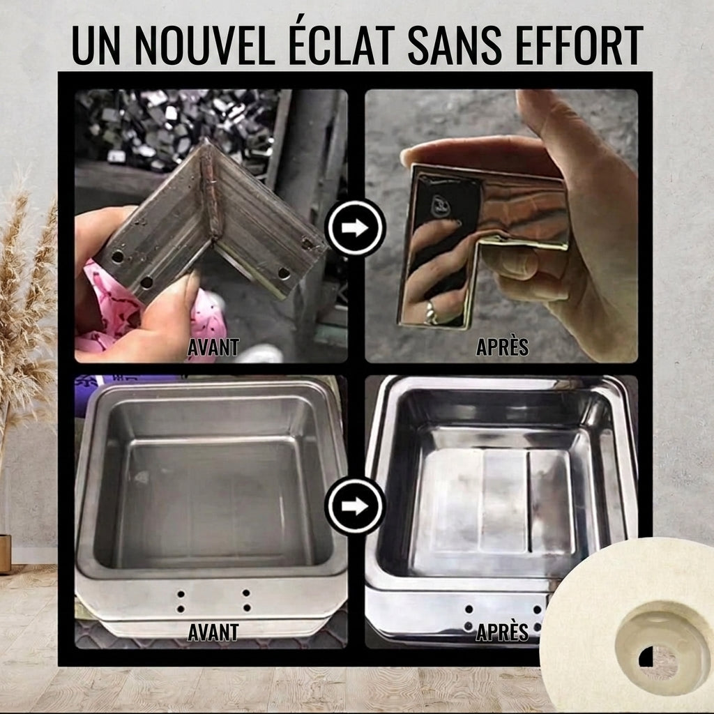 -50 % · OFFRE LIMITÉE · WoolShine™ · Offre une sensation de luxe à toutes vos surfaces