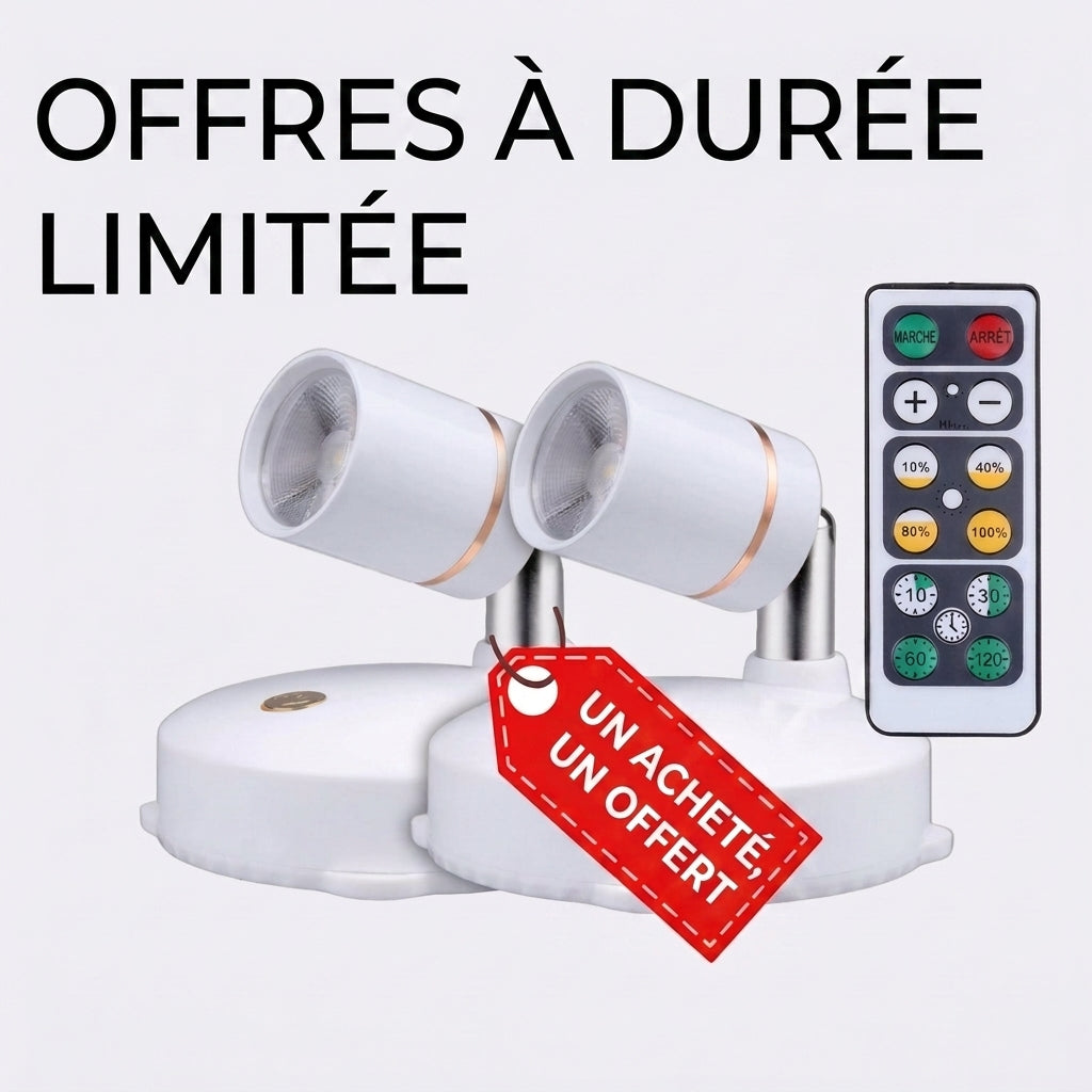 1+1 OFFERT · AUJOURD'HUI · SpotPerfect™ · Transformez votre intérieur en un véritable havre de luxe