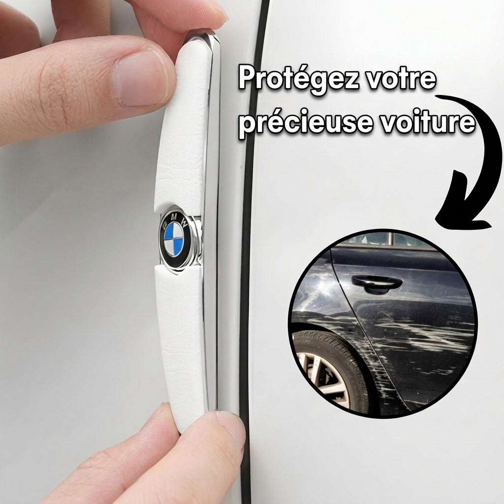 2+2 OFFERT · AUJOURD'HUI · DentDefender™ · Stoppe les coups de portière, avec le logo de votre voiture !