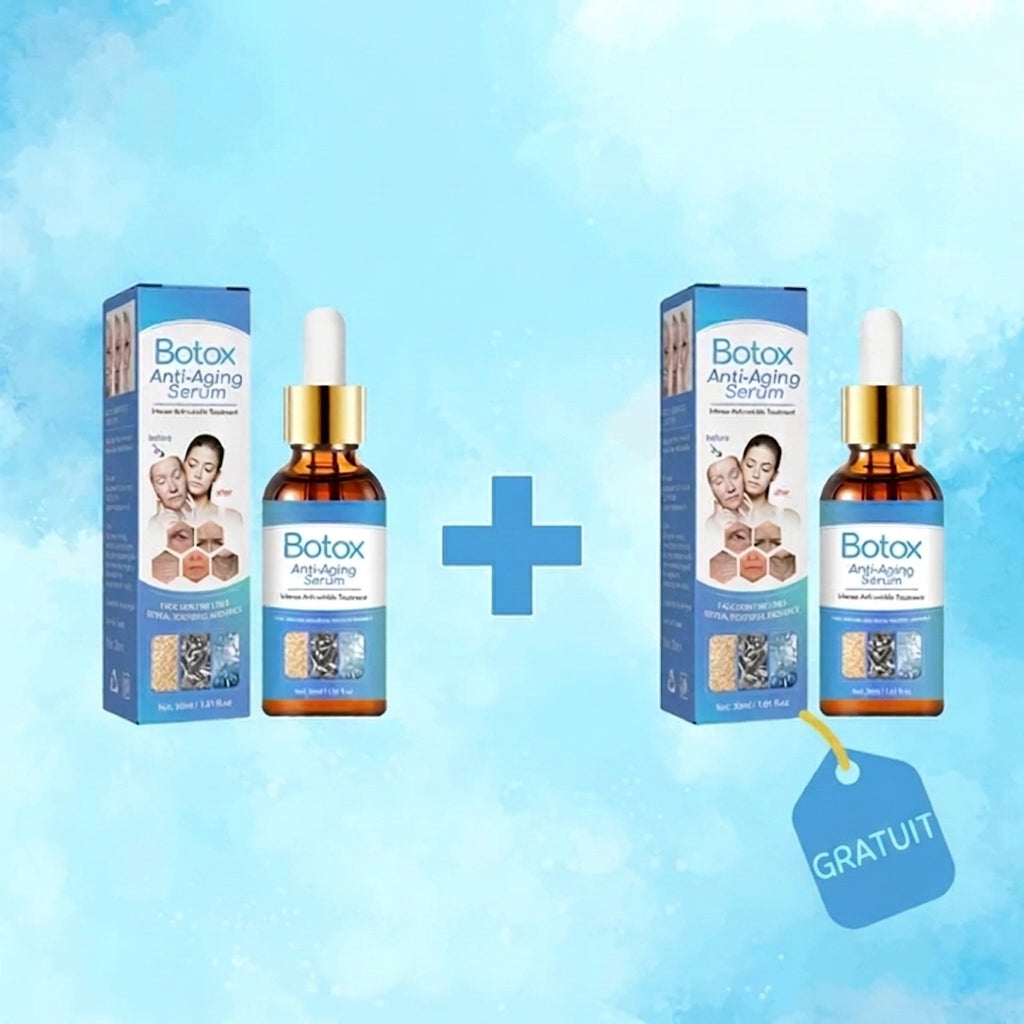 1+1 OFFERT · AUJOURD'HUI · YouthGlow™ · Sérum Anti-Âge Effet Botox