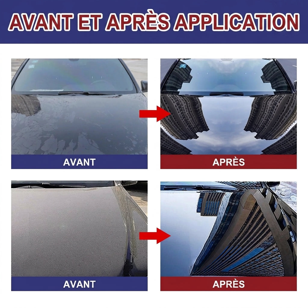 1+1 OFFERT · AUJOURD'HUI · ShineArmor™ · 3-en-1 Spray Revêtement Voiture