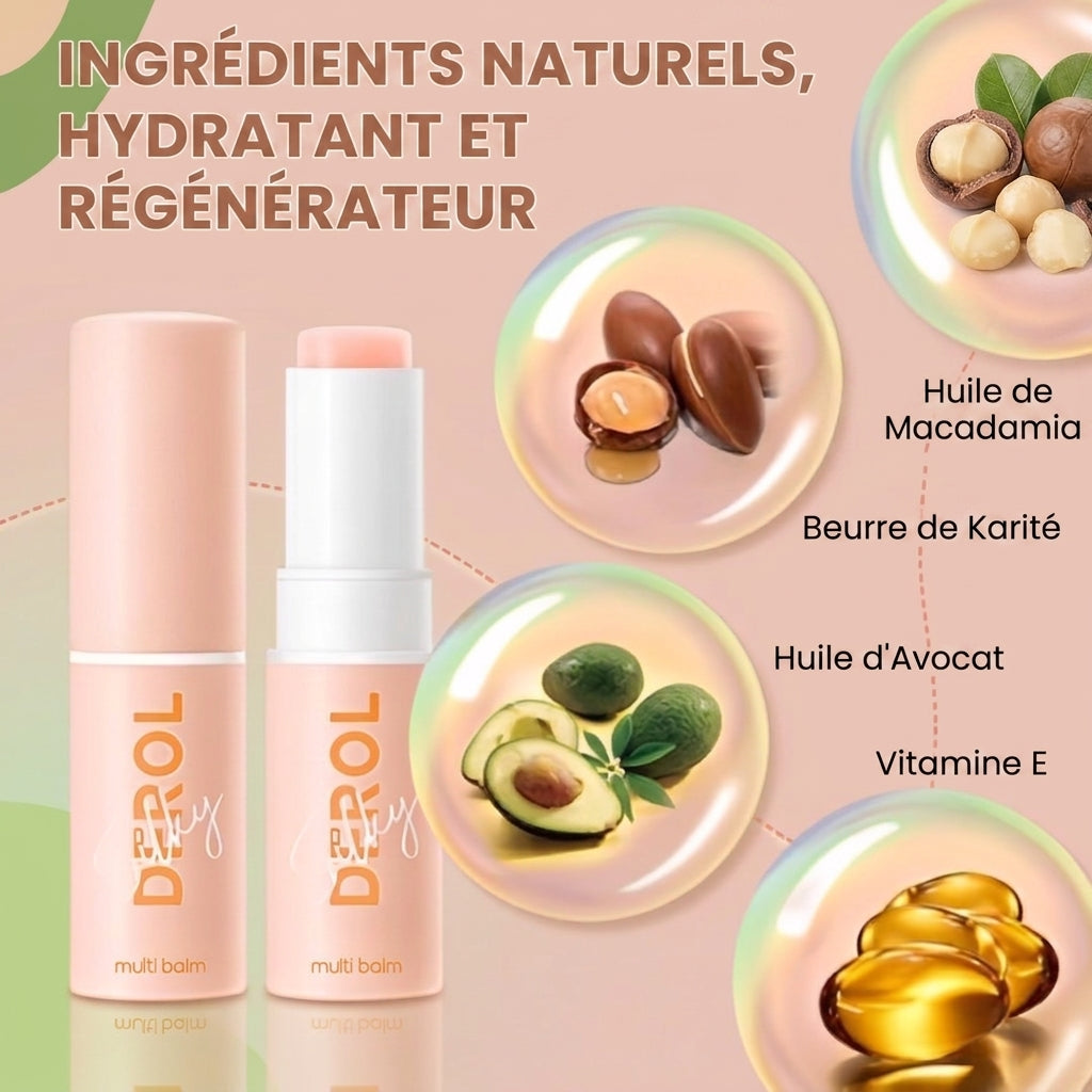 1+1 OFFERT · AUJOURD'HUI · MultiBalm™ · Baume Régénérant Anti-Rides