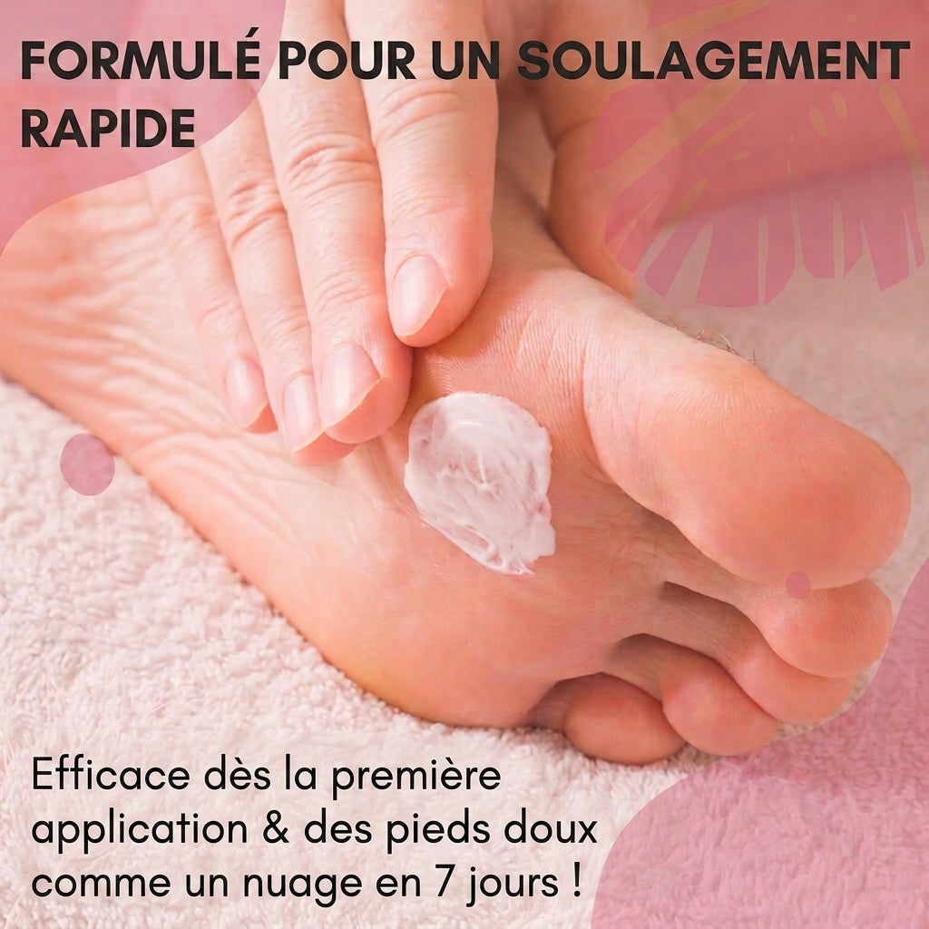 1+1 OFFERT · AUJOURD'HUI · FootVitalize™ · Crème réparatrice pour les pieds Foot Finish