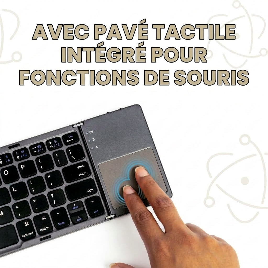 -50 % · OFFRE LIMITÉE · SlimTouch™ · Mieux taper, où que vous soyez !