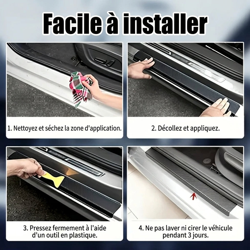 -50 % · OFFRE LIMITÉE · StepGuard™ · Protections de seuil de porte anti-rayures !