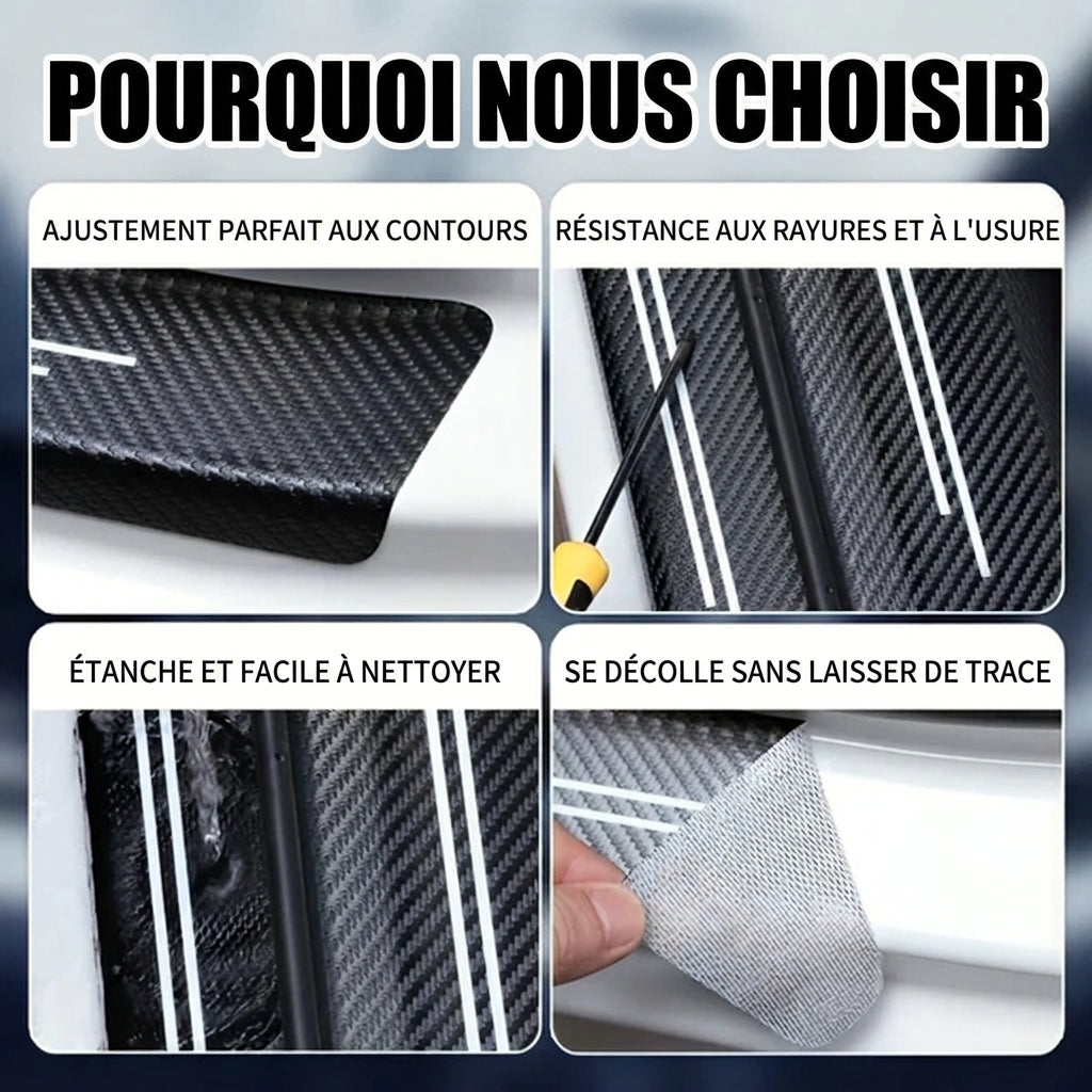 -50 % · OFFRE LIMITÉE · StepGuard™ · Protections de seuil de porte anti-rayures !