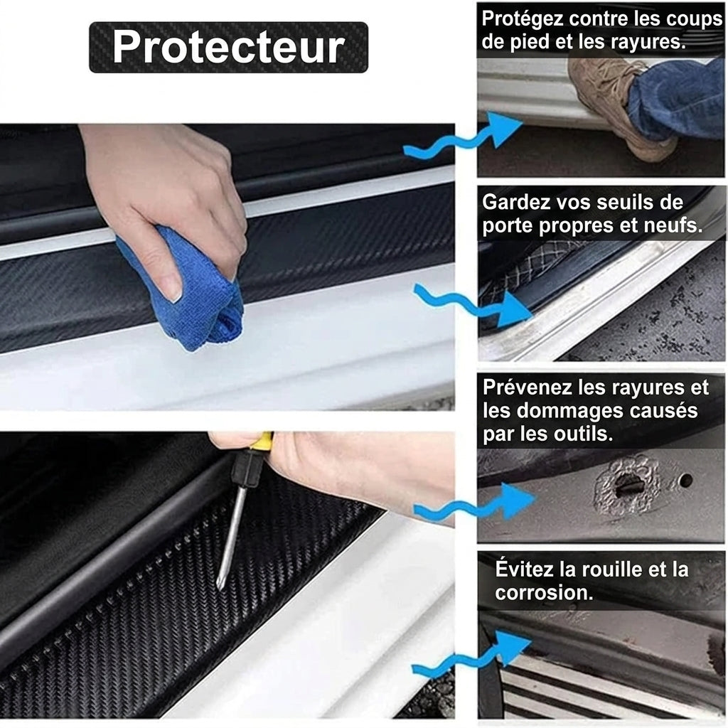 -50 % · OFFRE LIMITÉE · StepGuard™ · Protections de seuil de porte anti-rayures !