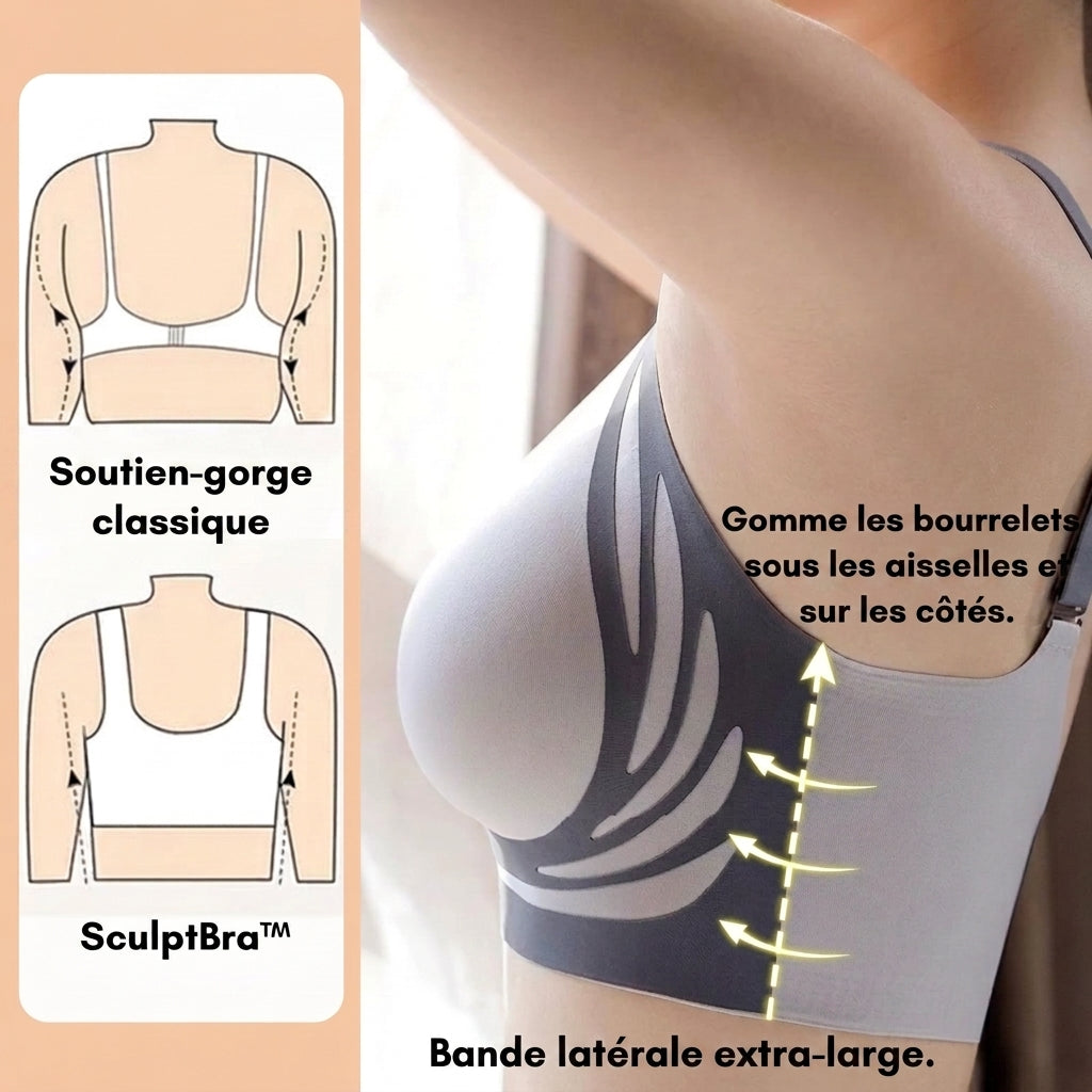 2+2 OFFERT · AUJOURD'HUI · SculptBra™ · Un effet liftant naturel, sans armatures inconfortables !