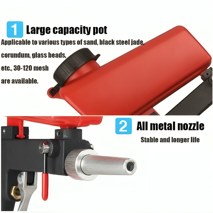 50% DE REMISE TEMPORAIRE | PowerJet™ | Pistolet à jet de sable haute performance