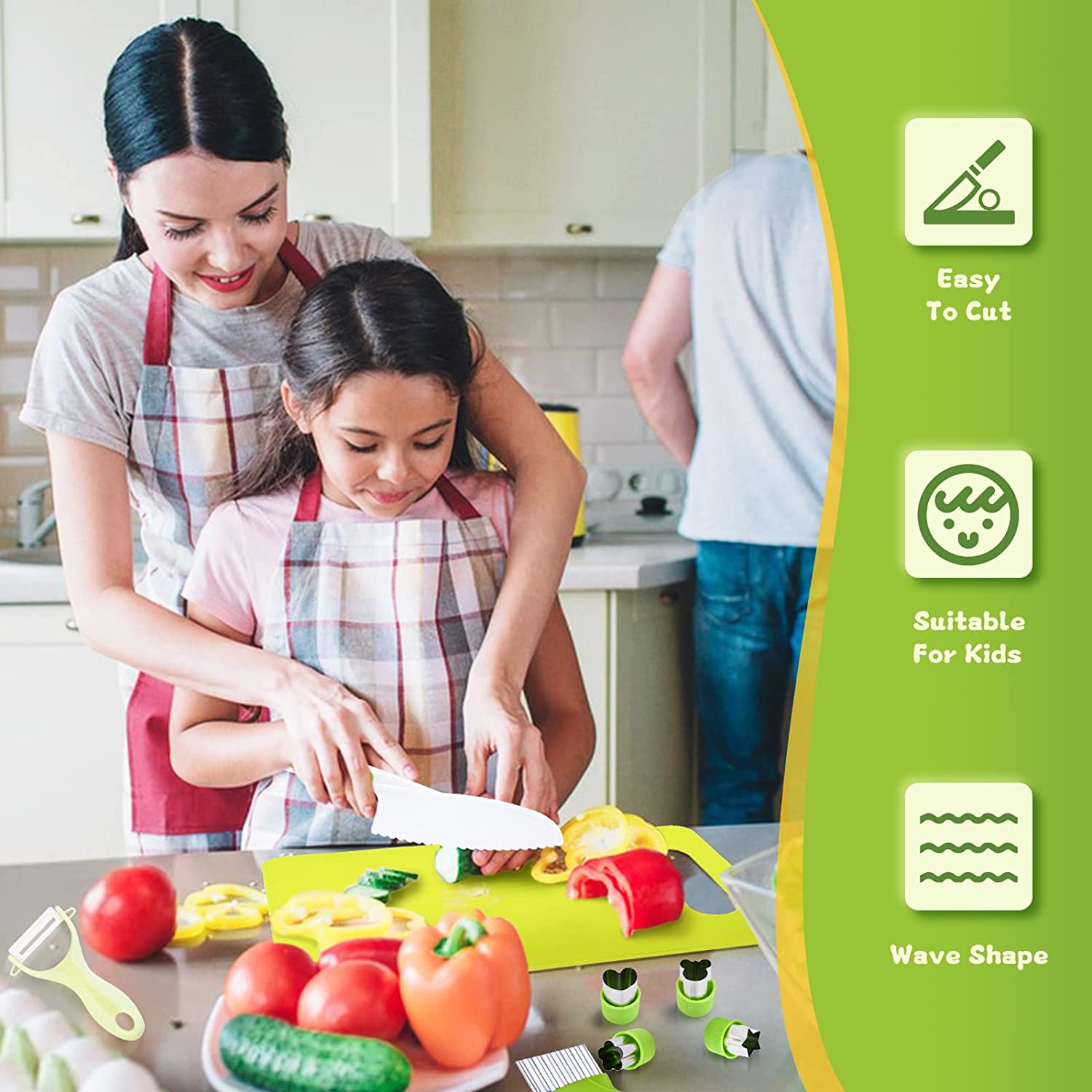 50 % DE REMISE TEMPORAIRE | LittleCooks™ | Outils de cuisine Montessori pour enfants