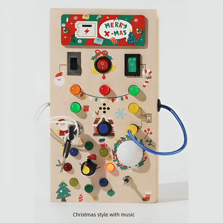 50% DE REMISE TEMPORAIRE | SwitchPlay™ | Plateau d'activités Montessori LED pour enfants