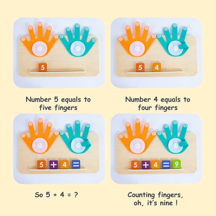 50 % DE RABAIS TEMPORAIRE | MathPals™ | Plateau de comptage Montessori