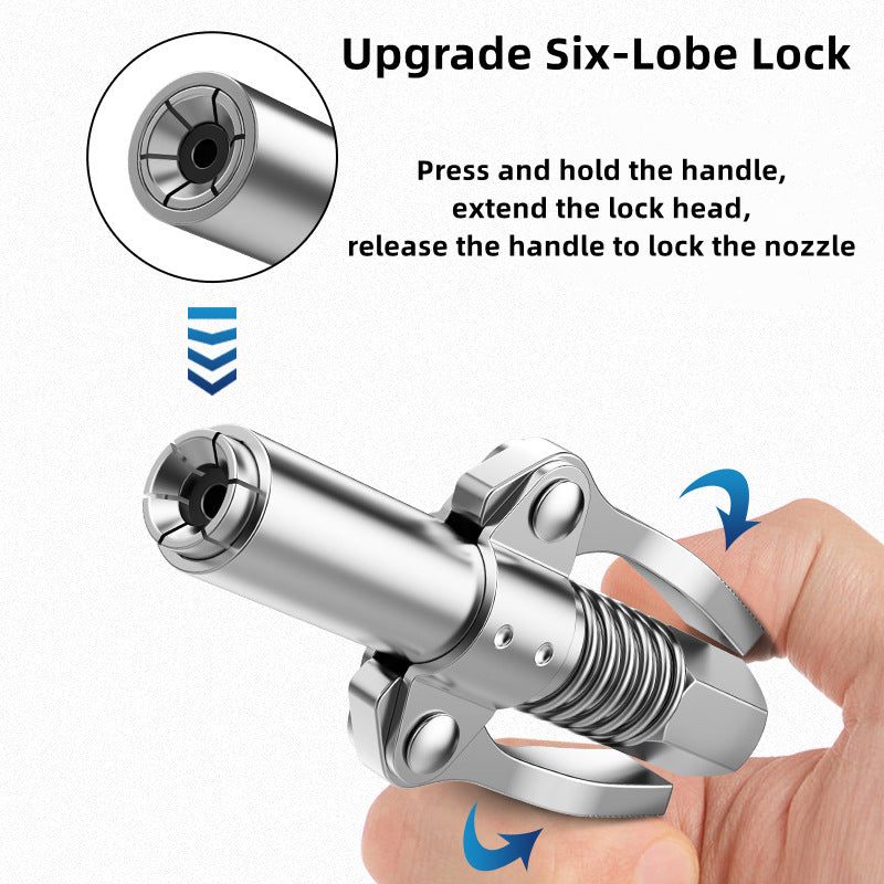 50% RABAIS TEMPORAIRE | LockGrease™ | Accouplement de graisse haute pression
