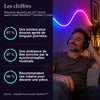 -50 % · OFFRE LIMITÉE · NeoAura™ · Bandes LED néon
