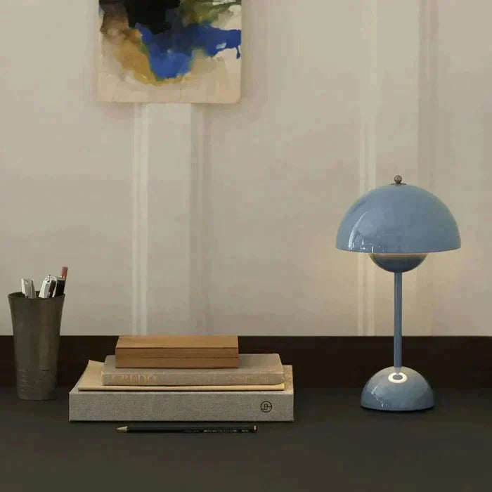 -50 % · OFFRE LIMITÉE · GleamFlex™ · Lampe de table LED élégante à intensité réglable