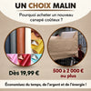 -50 % · OFFRE LIMITÉE · Self-Adhesive Patch · Patch de réparation en cuir