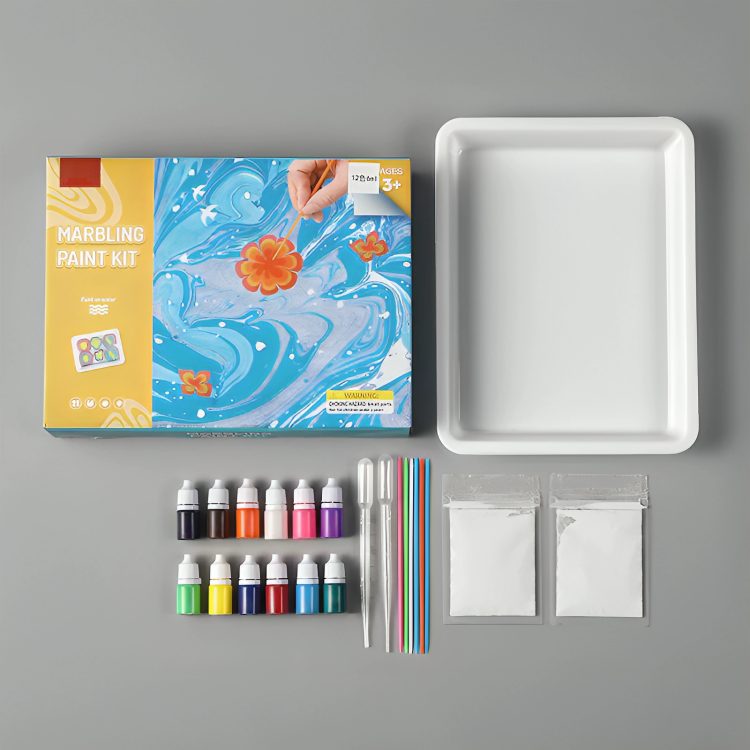 50% DE REMISE TEMPORAIRE | SwirlArt™ | Ensemble de peinture à marbrage à l'eau
