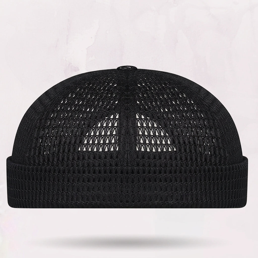 -50 % · OFFRE LIMITÉE · BreezeCap™ · Casquette sans visière en maille