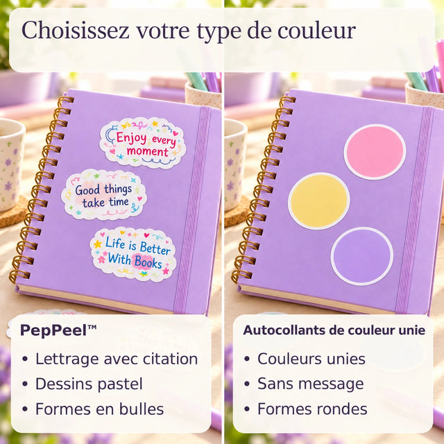 Photographie produit peppeel en français
