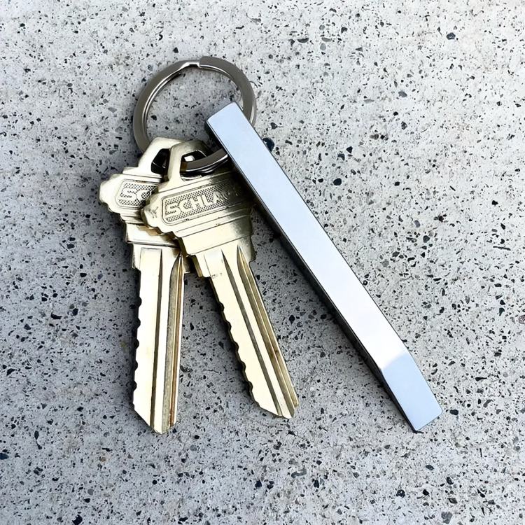 1 + 2 GRATUIT AUJOURD'HUI | PocketBar™ | Mini-Prybar en acier inoxydable ultime