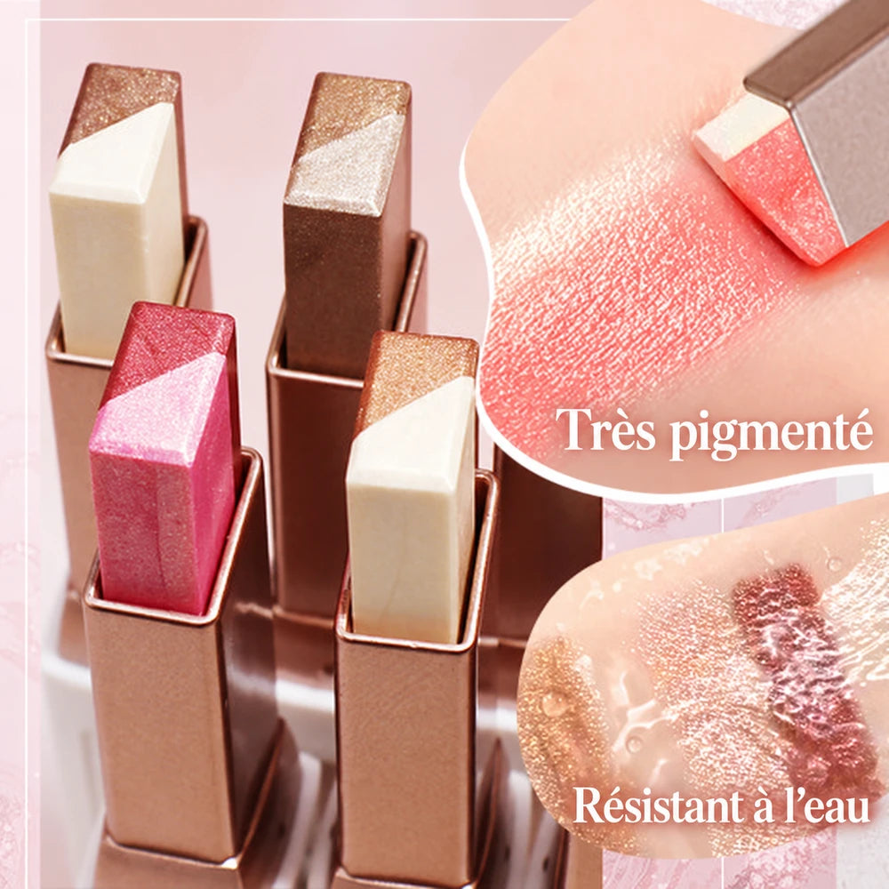1+1 OFFERT · AUJOURD'HUI · GlamUp™ · Stick fard à paupières pailleté dégradé