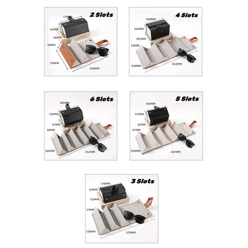 50% DE REMISE TEMPORAIRE | SunniesVault™ | Organisateur de lunettes portable
