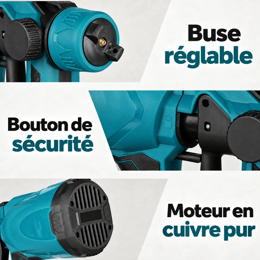 -50 % · OFFRE LIMITÉE · PowerPaint™ · Peignez plus vite et plus facilement !