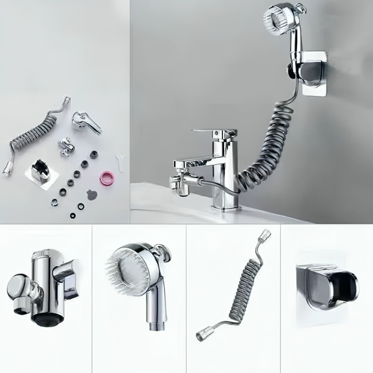 50% DE REMISE TEMPORAIRE | ShowerEase™ | Tête de douche multifonctionnelle pour lavabo