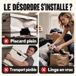 1+1 OFFERT · AUJOURD'HUI · StoreNest™ · Grand sac de rangement