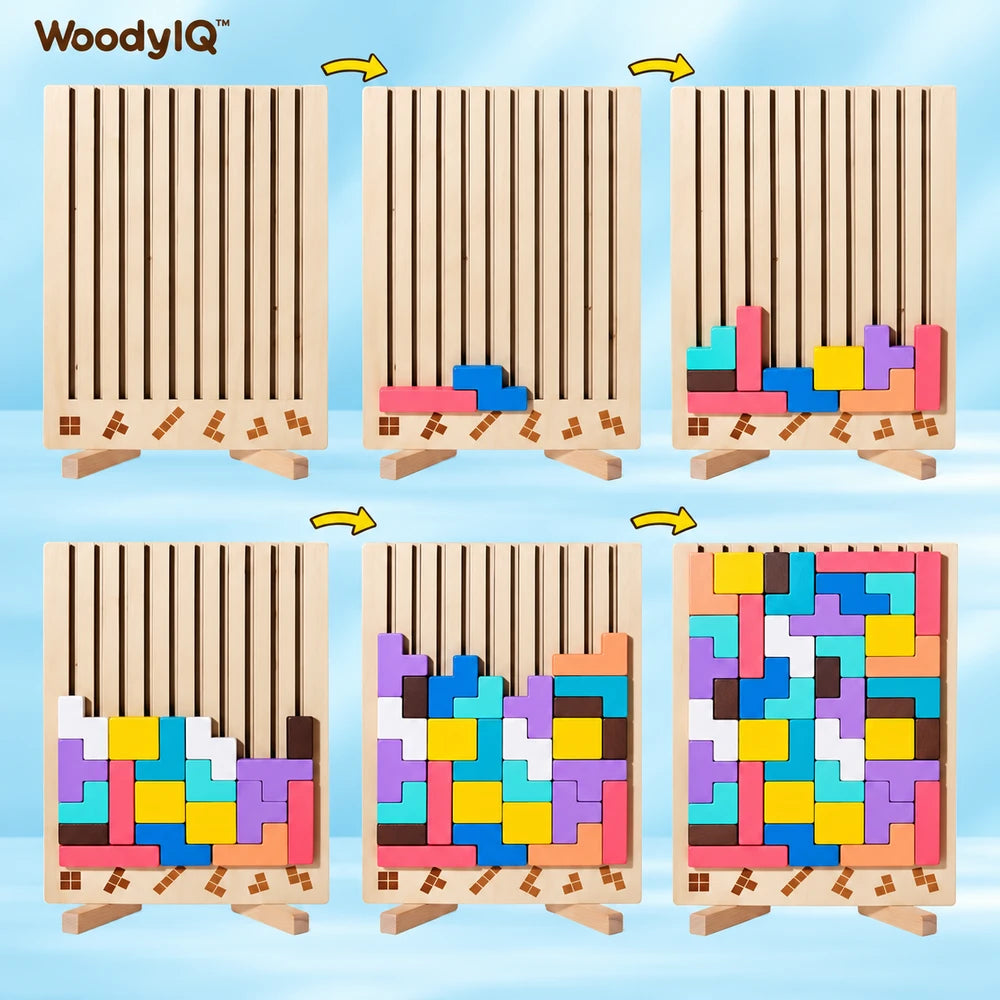 -50 % · OFFRE LIMITÉE · WoodyIQ™ · Quand le plaisir rencontre la concentration et la logique !