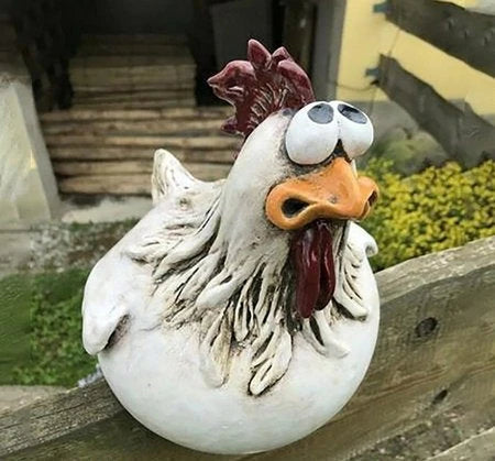 -50 % · OFFRE LIMITÉE · VibrantRooster™ · La décoration de jardin la plus joyeuse !