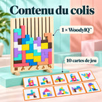-50 % · OFFRE LIMITÉE · WoodyIQ™ · Quand le plaisir rencontre la concentration et la logique !