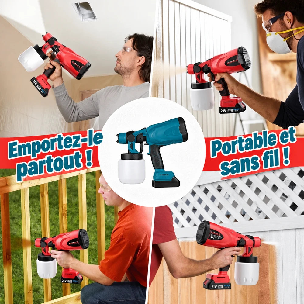 -50 % · OFFRE LIMITÉE · PowerPaint™ · Peignez plus vite et plus facilement !