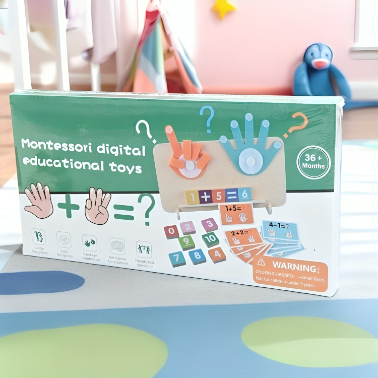 50 % DE RABAIS TEMPORAIRE | MathPals™ | Plateau de comptage Montessori