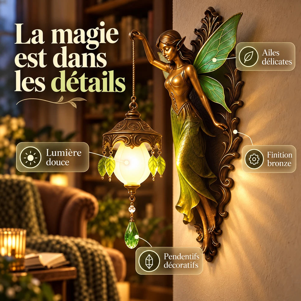 -50 % · OFFRE LIMITÉE · MystiGlow™ · Applique murale magique