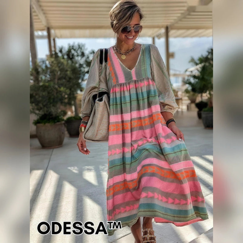 -50 % · OFFRE LIMITÉE · Odessa™ · Robe d’été colorée